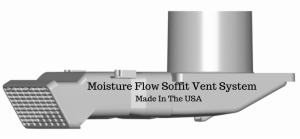 Moisture Flow Soffit Vent bathroom exhaust